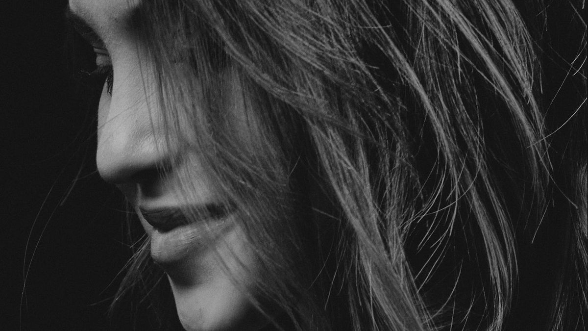 woman smiling