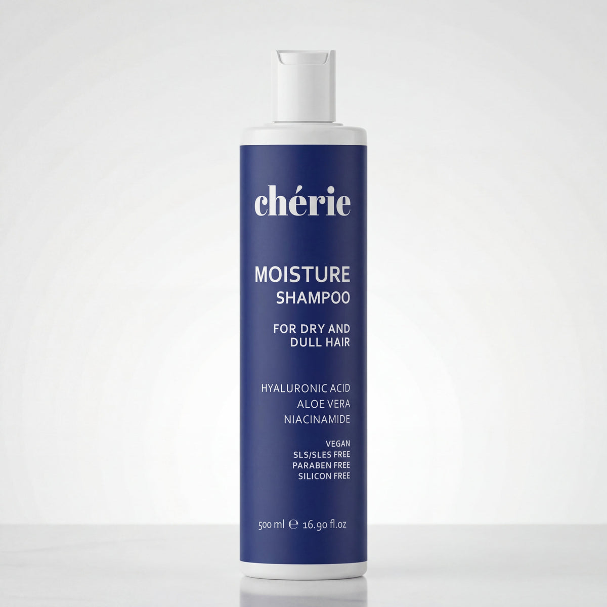 Chérie sulfate-free hydrating shampoo for dry hair 500ml bottle