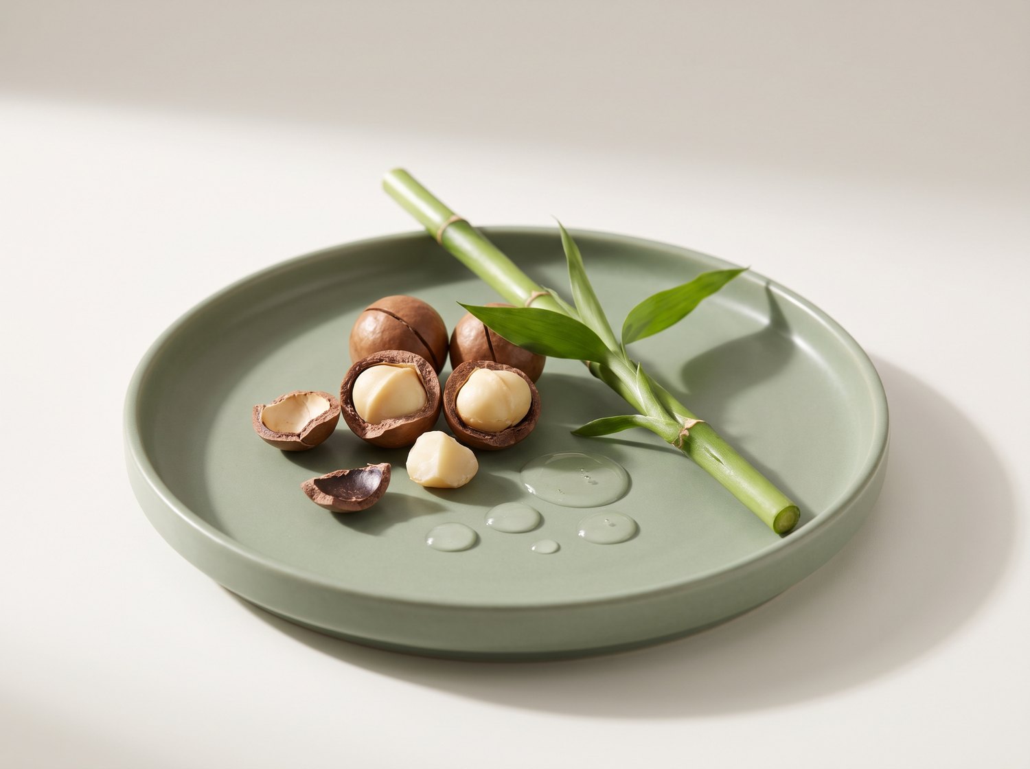 Macadamia oil, hyaluronic acid and bamboo extract — deep repair with real slip.