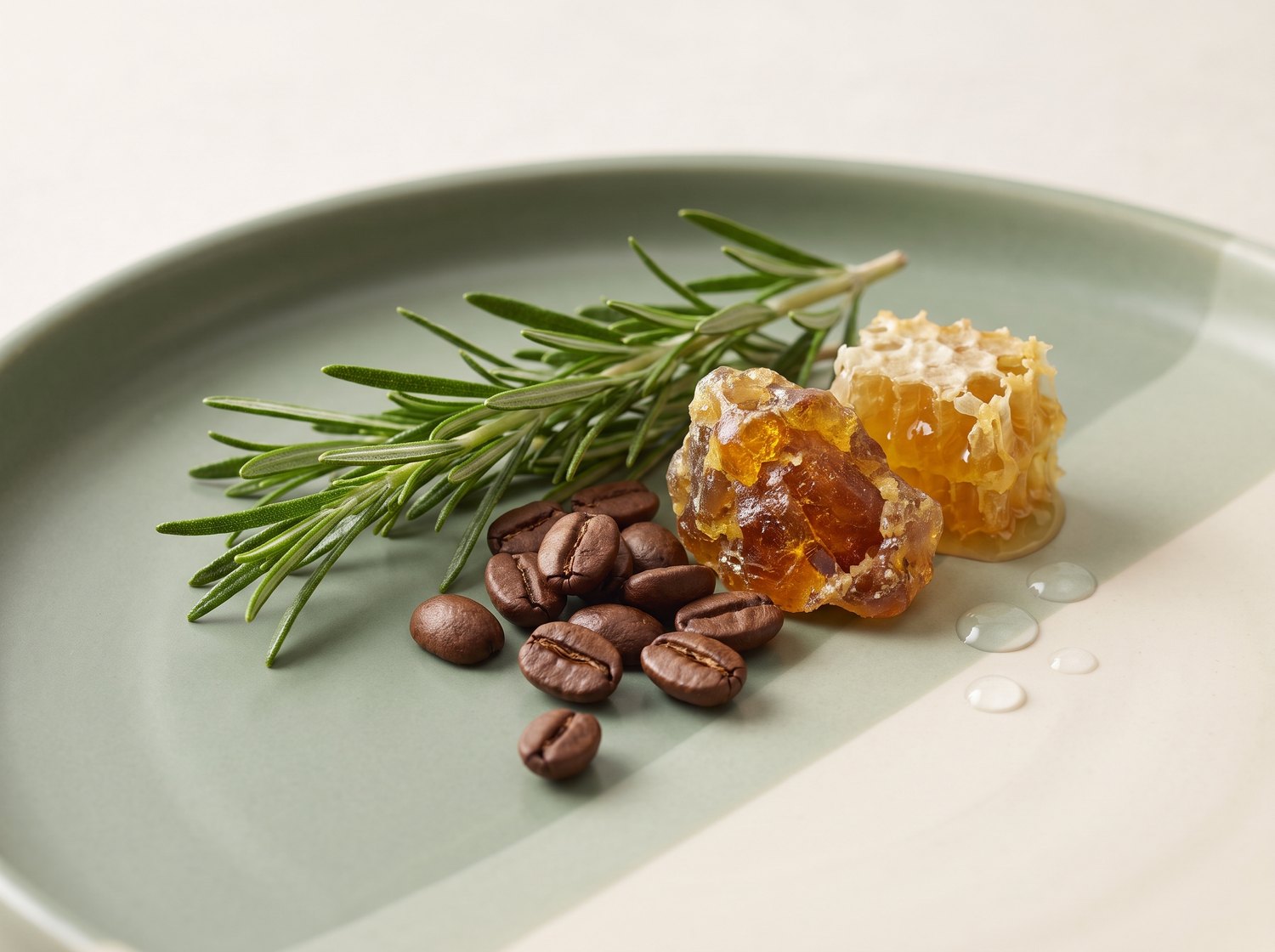 Caffeine, rosemary and Italian propolis — three actives, backed by real science.